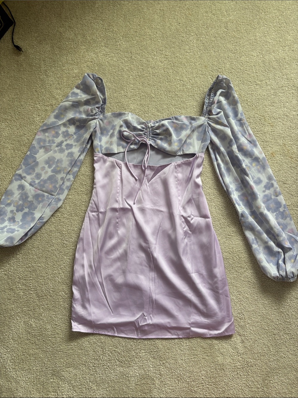 Princess Polly Purple Floral Dress